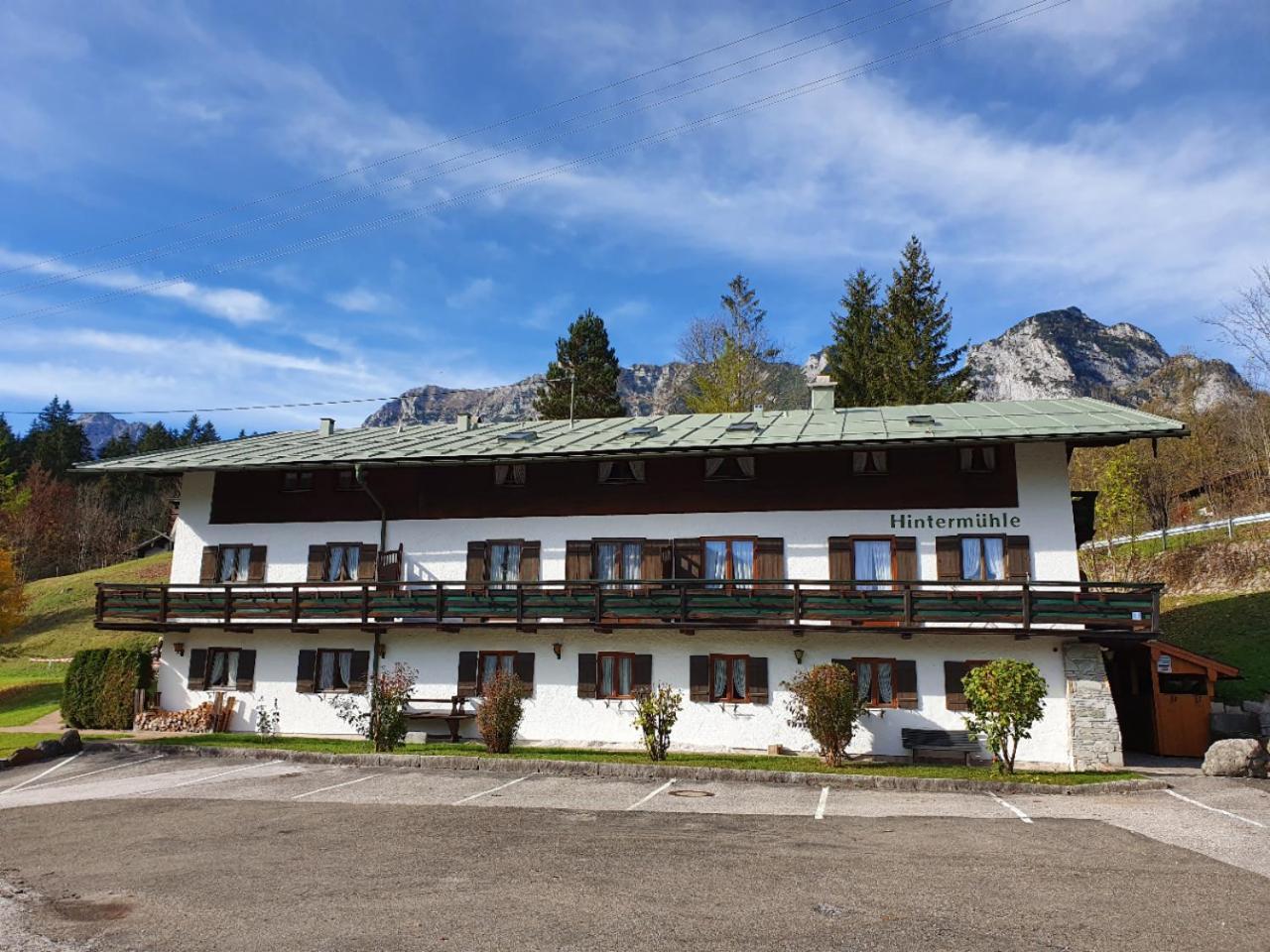 Haus Bergwelten Ramsau - Hintermuehle Ramsau bei Berchtesgaden Buitenkant foto